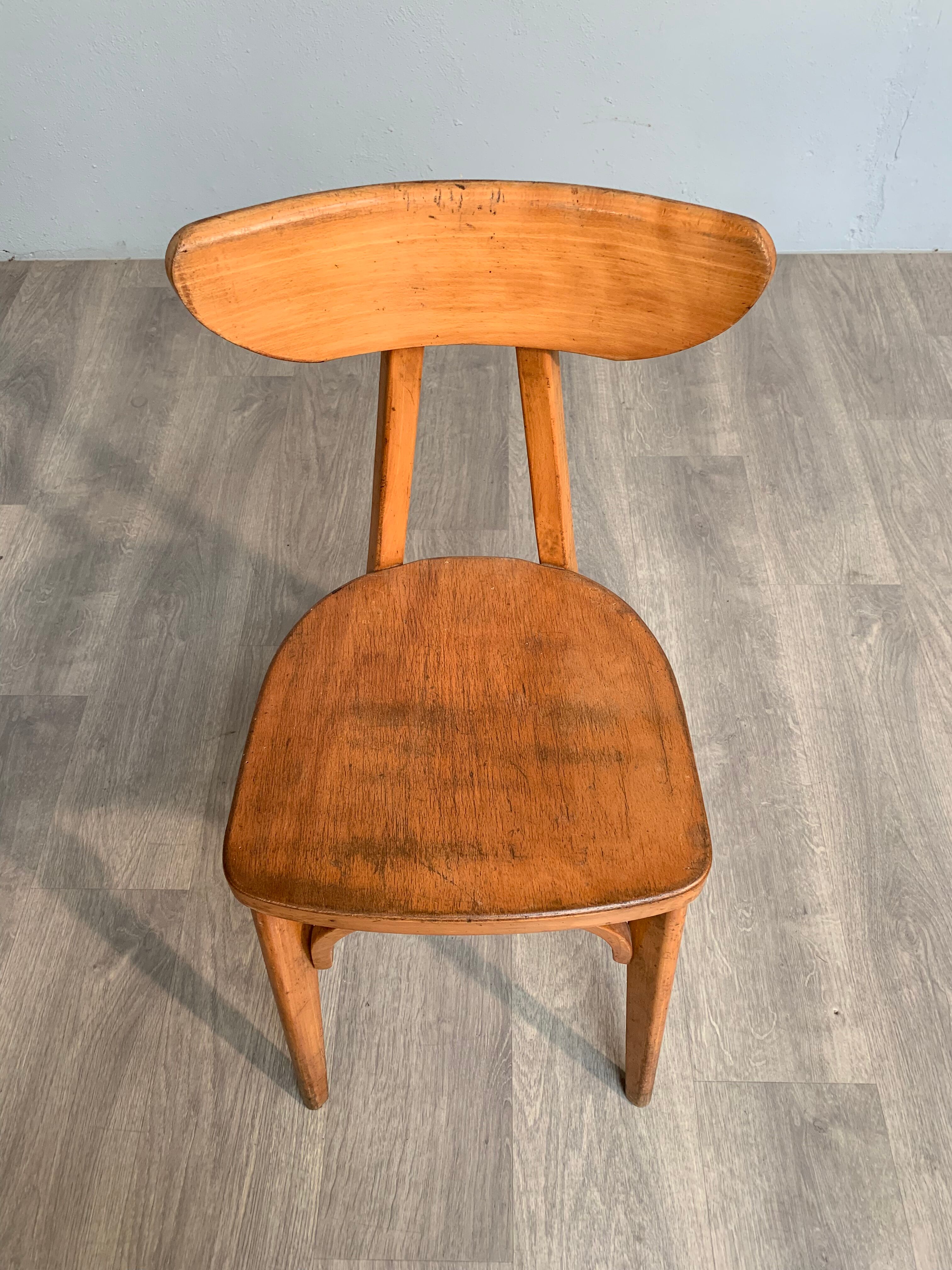 Lot of 4 chairs Edith vintage bistro