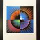 Lithographie de Victor Vasarely, édition limitée numérotée, années 1970 - signée
