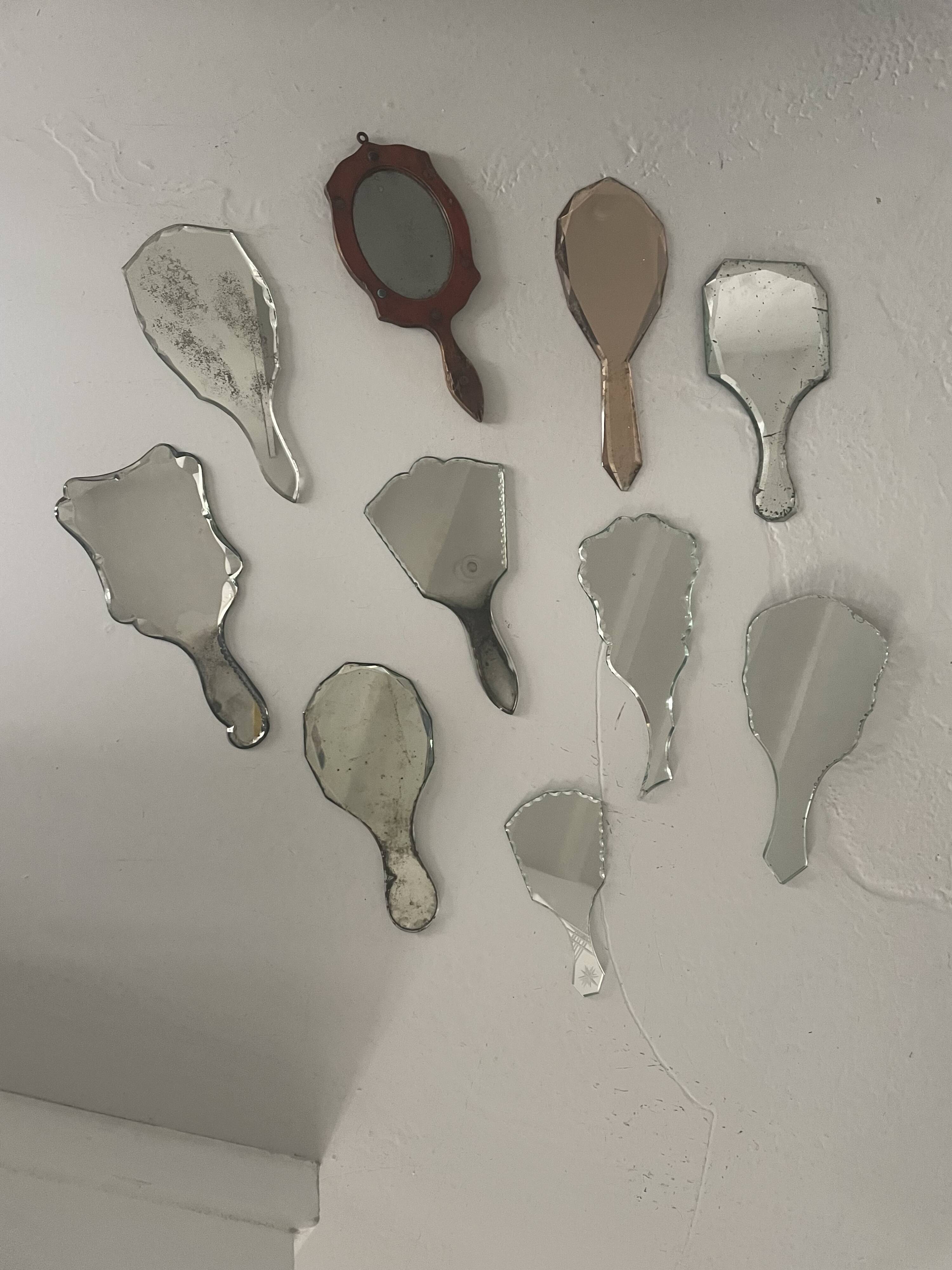 B2B - Set of 10 hand mirrors