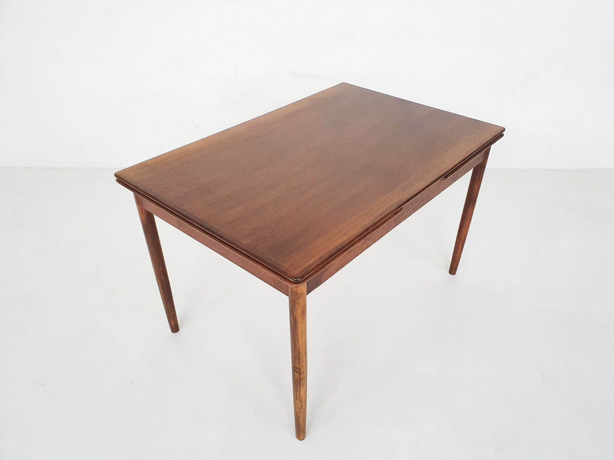 Mid-century teak extendable dining table, 1950's