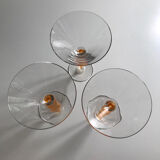 3 cocktail cups