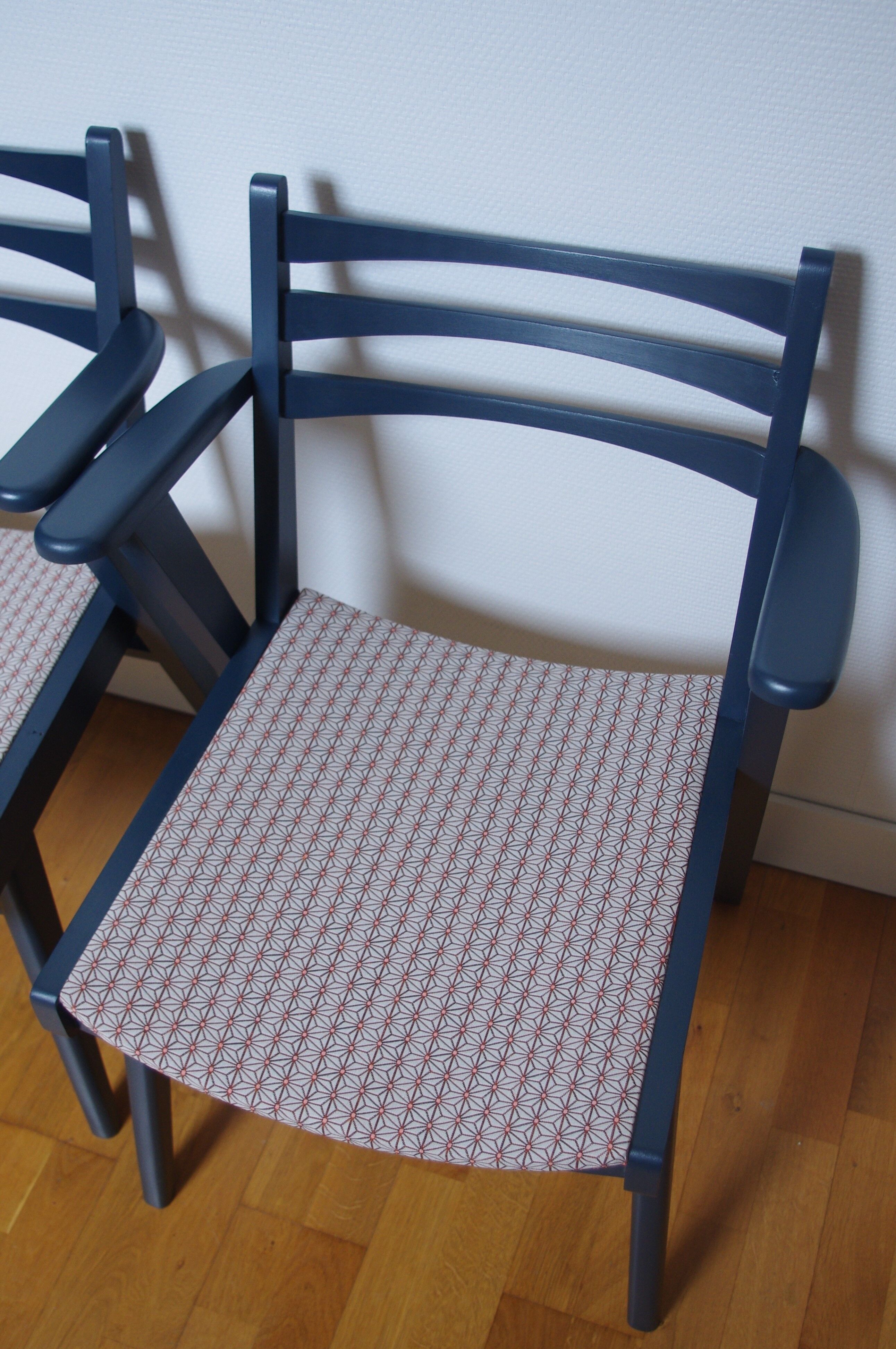 Paire de fauteuils bridge scandinaves