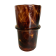 Blown glass vase tortoiseshell 1974
