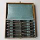 Cutlery set 12 knives Silver-plated metal Armand Frenais Silverware