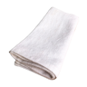 White washed linen napkin