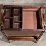 Small Mahogany Living Room Table, Directoire taste – Early 20th century