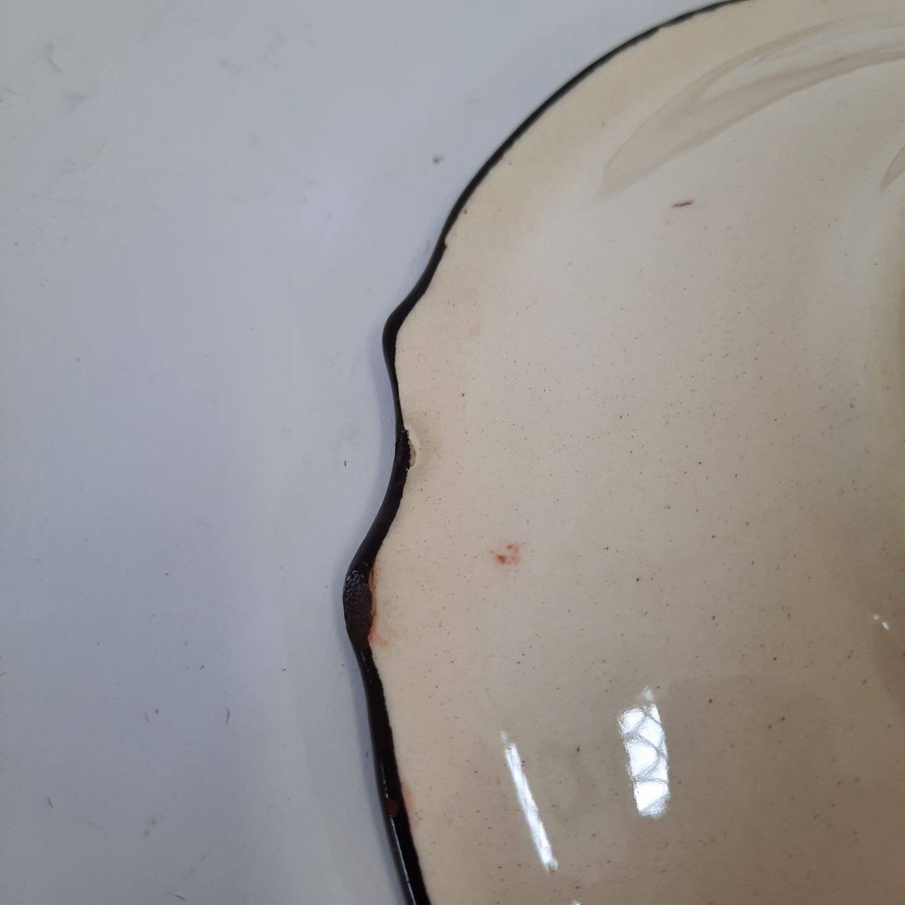 Futurist dessert set, silkscreened, 1930s