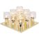 Large glass ice chandelier from Murano by Kalmar, Austria, 1960s.