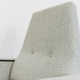 Vintage Geometric Armchair, Hungary, 1960s