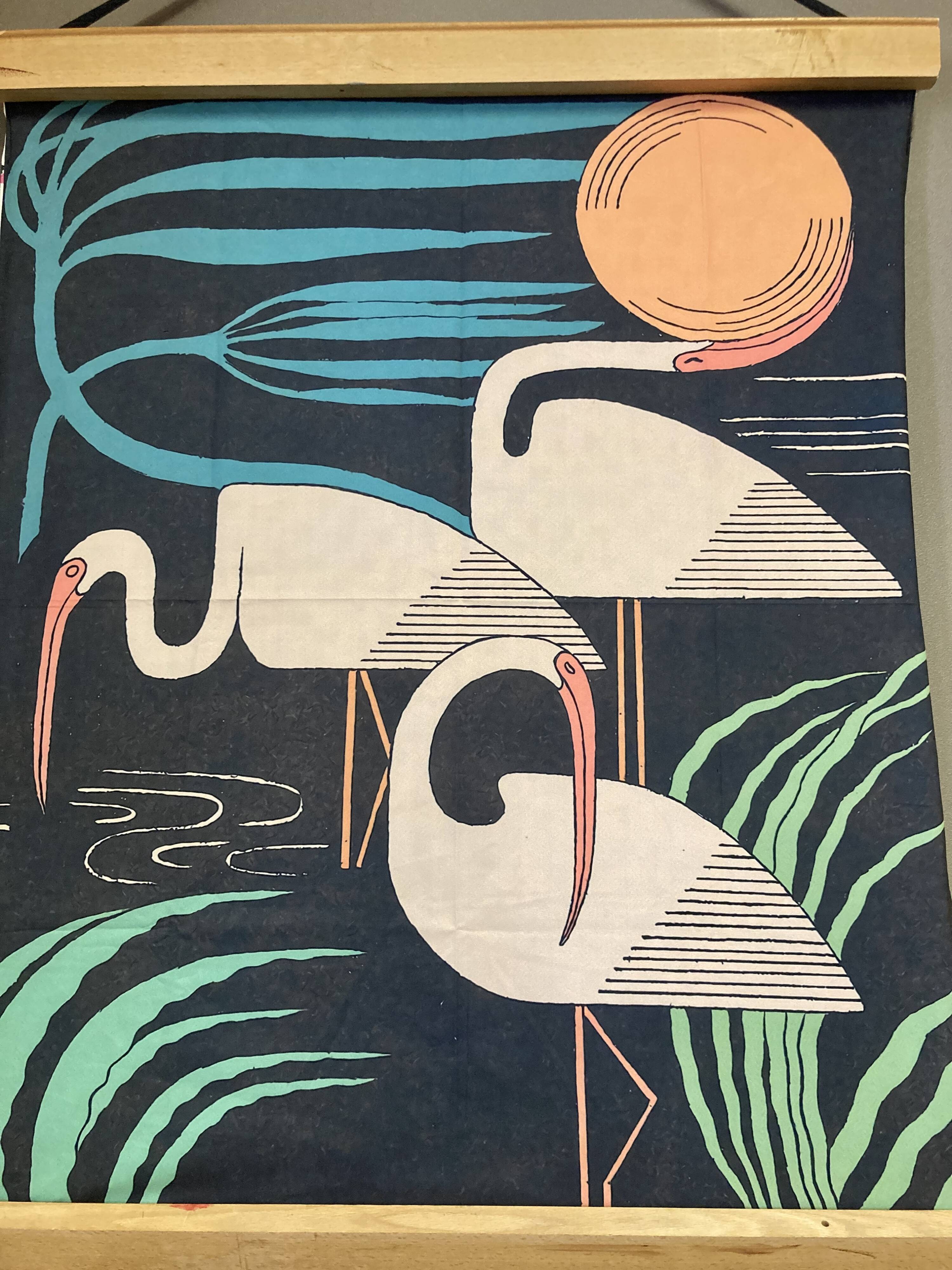 Large wall decoration.