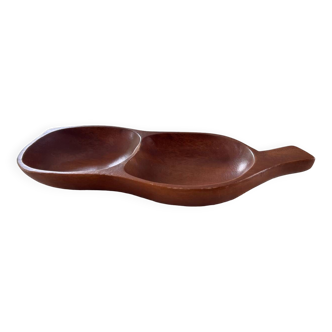 Scandinavian style wooden bowl