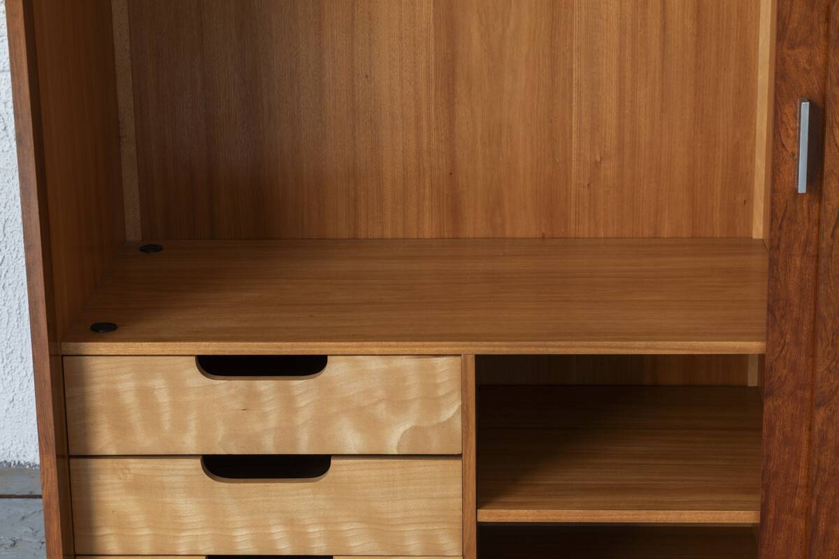 Wardrobe by Alfred Hendrickx for Belform, Belgian design, 1960s