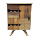 Small side buffet in rattan - Attributed to Audoux-Minet