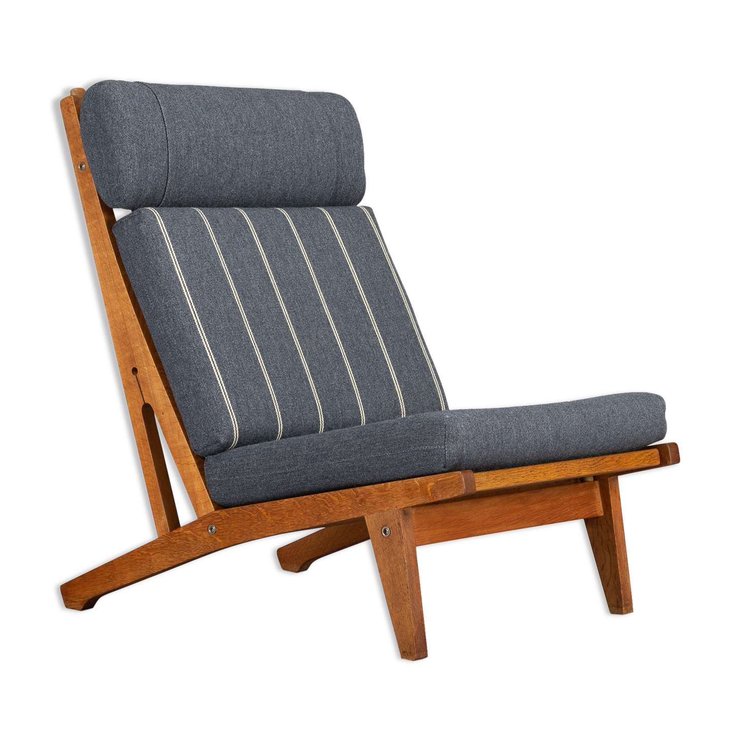 fauteuil GE375 par Hans J. Wegner pour Getema, années 1960