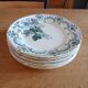 7 old flat plates Terre de fer