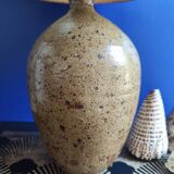 Pyrite stoneware lamp