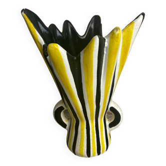 Ceramic handkerchief vase