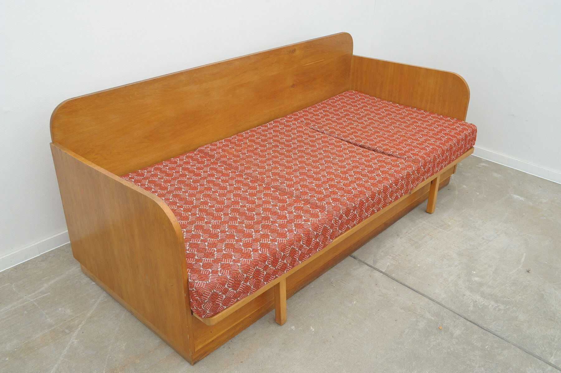 Mid century folding sofabed, Czechoslovakia, 1950´s