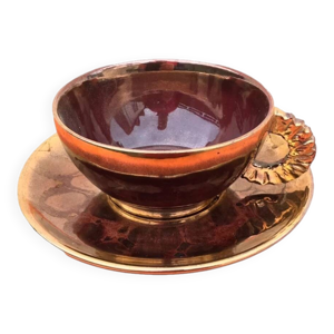 Tasse et soucoupe à