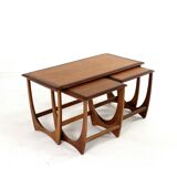 G-Plan coffee table with nesting tables - mid century modern