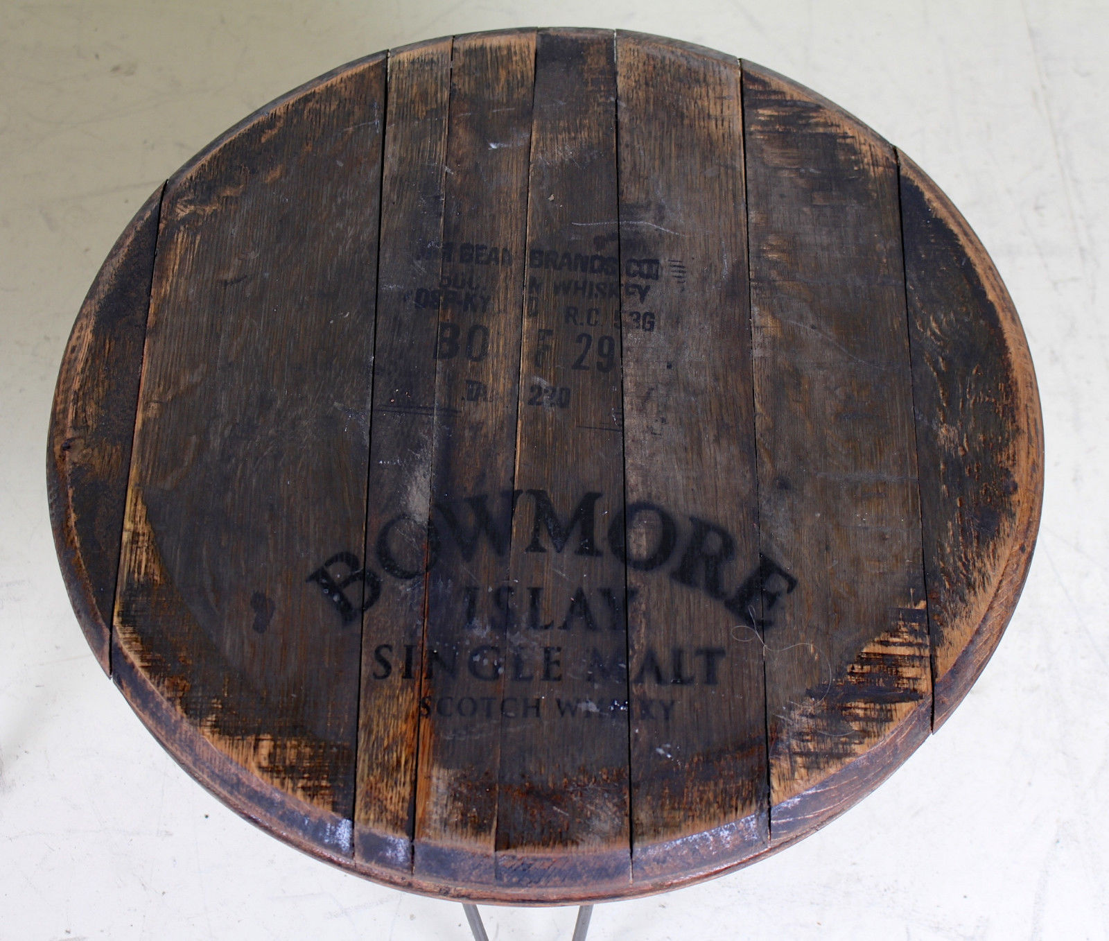 Industrial coffee table