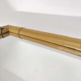 Rectangular vintage bamboo mirror 1m by 45cm