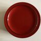 Set of 10 plates Hertha Bengtson Rosenthal 1970 in red stoneware.