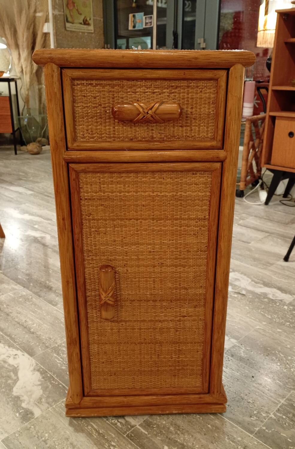 Small rattan furniture