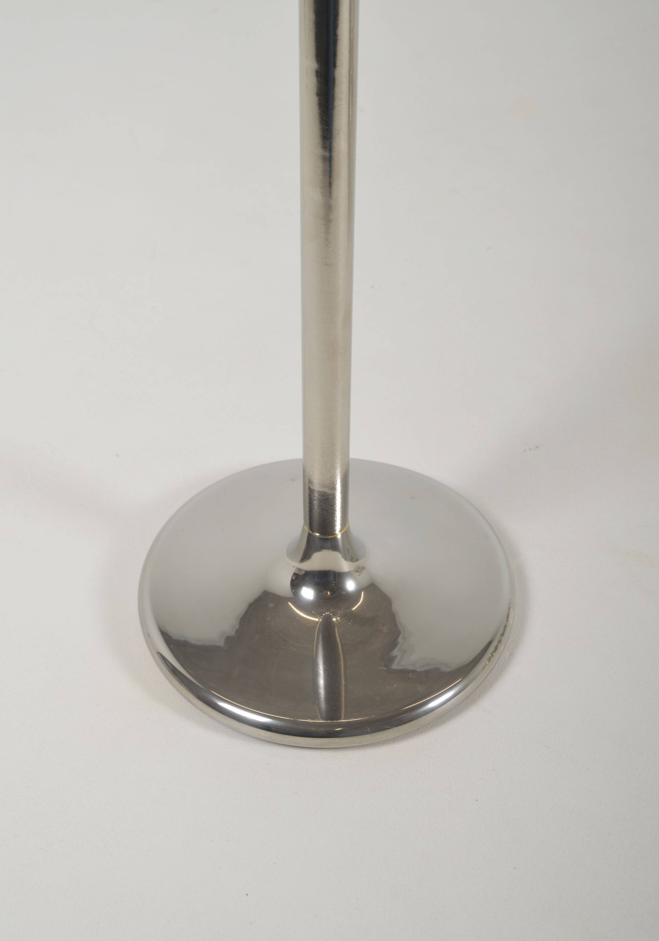 Vintage XL floor candlestick by Fritz Nagel for BMF, 1970s