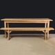 Table de ferme 2m + 2 bancs