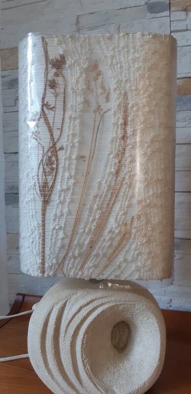 Table lamp after the sculptor Arsène Galisson.