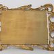 Miroir en métal doré de style Chippendale, Italie, 20e siècle