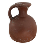 Terracotta amphora vase