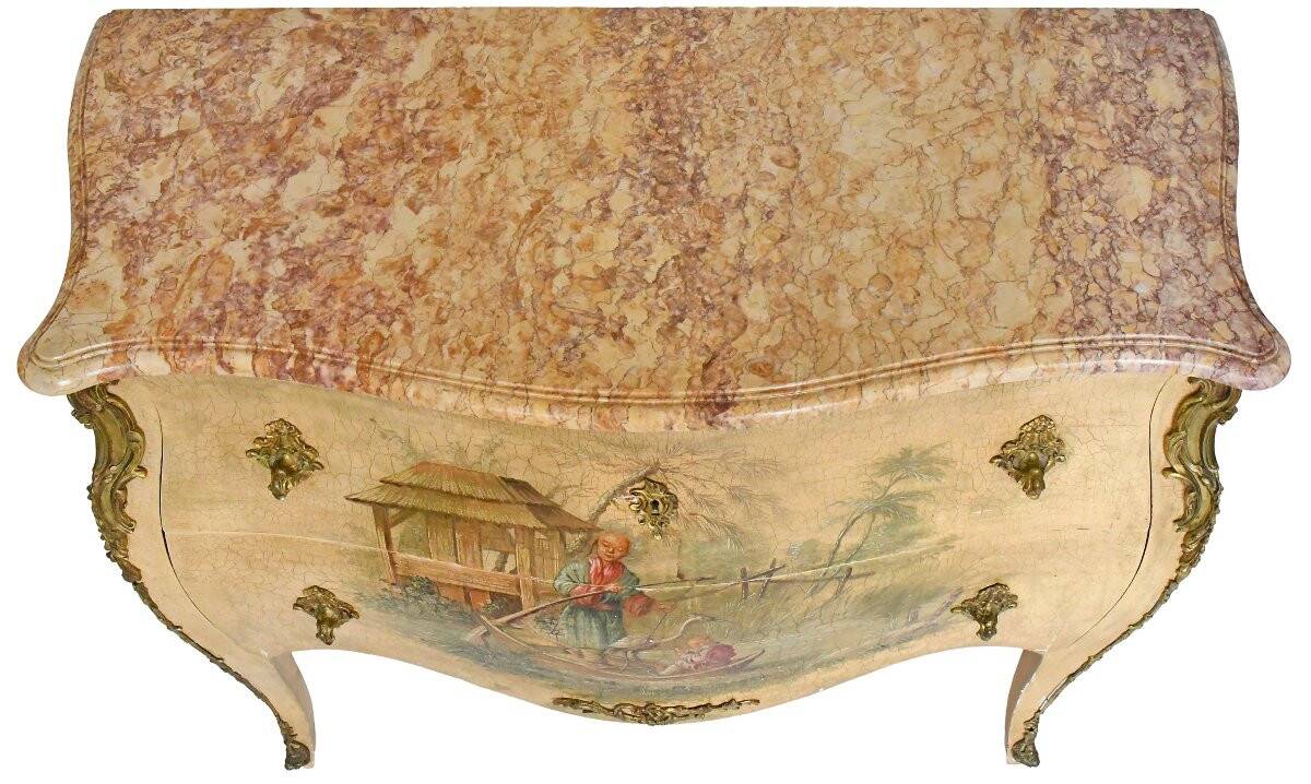 Louis XV style chest of drawers