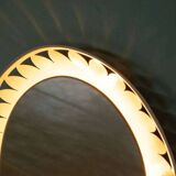 Organic mirror Space Age 1970s Hillebrand