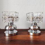 Paire de lampes Vintage 1970