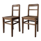 Oak chairs