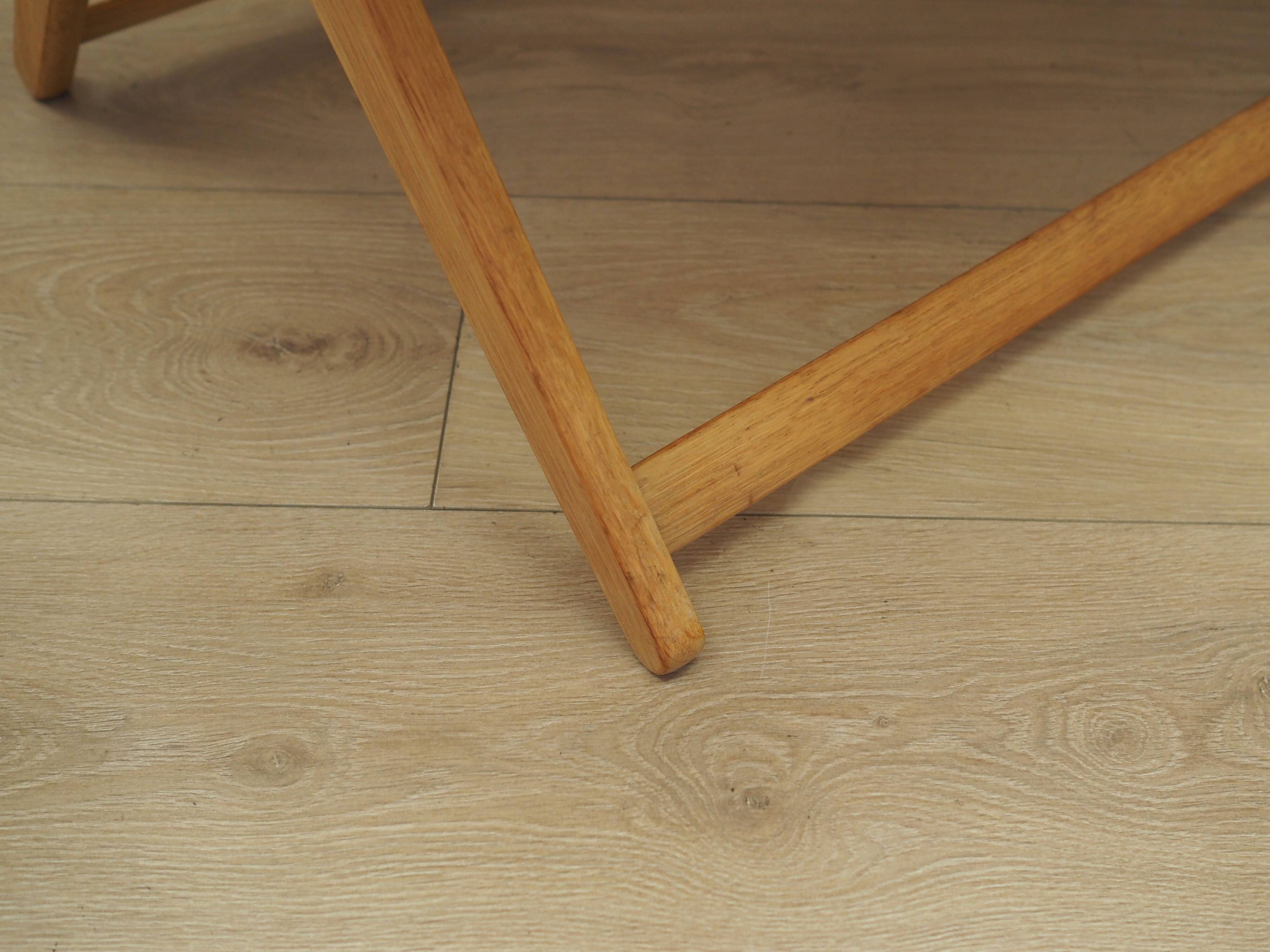Ash coffee table, Danish design, 1970s, production: Denmark