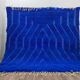 Azilal blue wool rug 250cm x 150cm