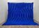 Azilal blue wool rug 250cm x 150cm