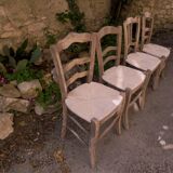 Lot 4 mulched chairs