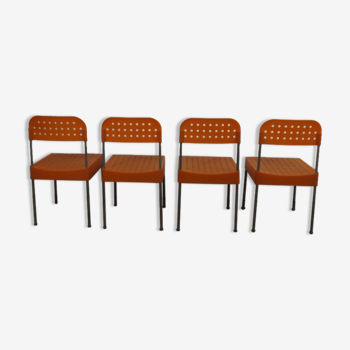 4 chaises Enzo Mari