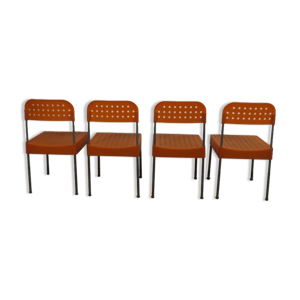 4 chaises Enzo Mari
