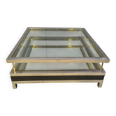 Table basse à plateau coulissant, années 1970