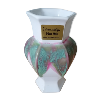 Vase en faïence