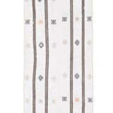 Flat vintage kilim hallway rug