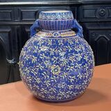 Vase in Quimper earthenware 1930s