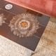 Vintage coffee table in glazed ceramic and metal – 1970s