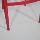 B&B Italy Wicker Chairs Table Colorful Mid-Century Design 60s 70s, Set of 5