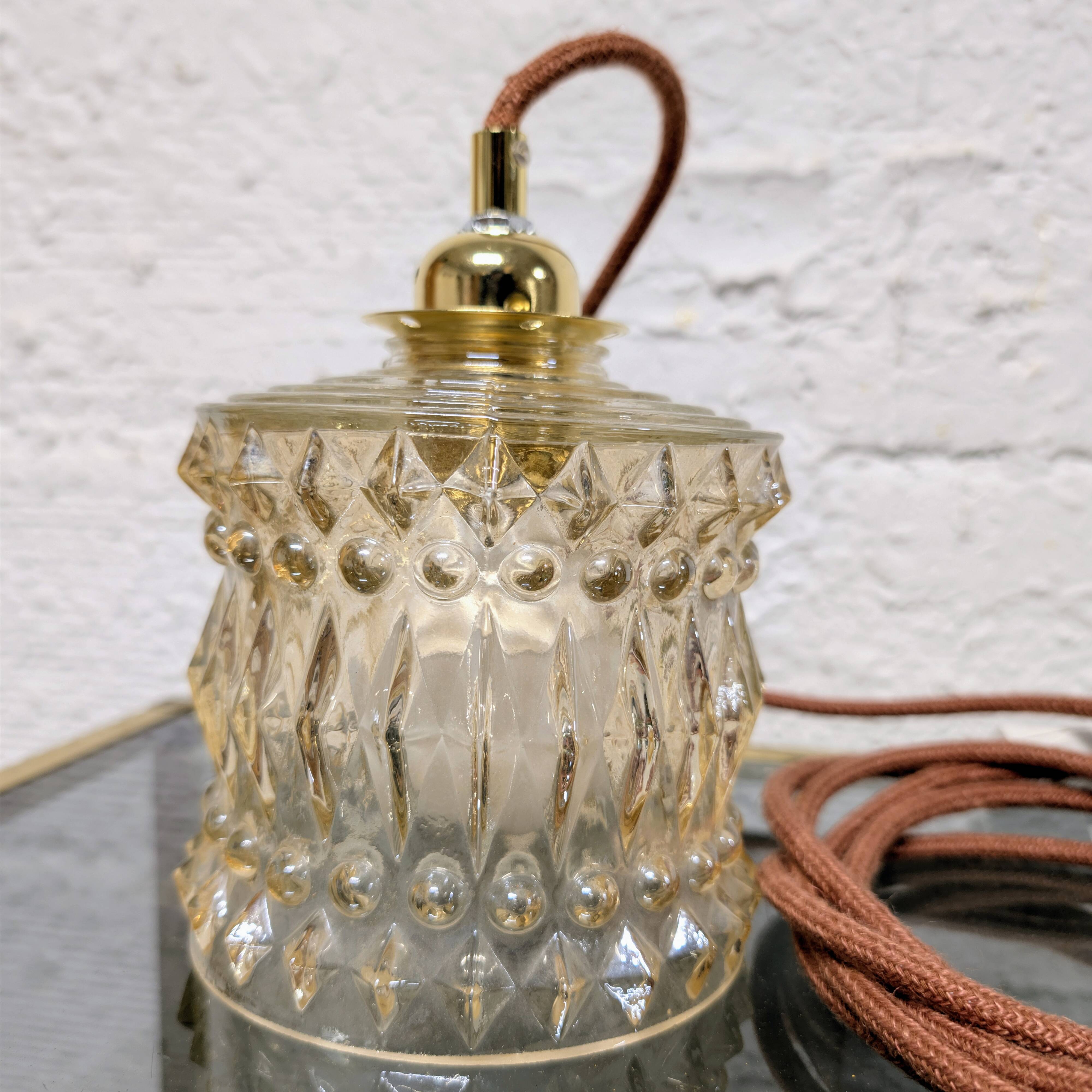 Vintage portable lamp